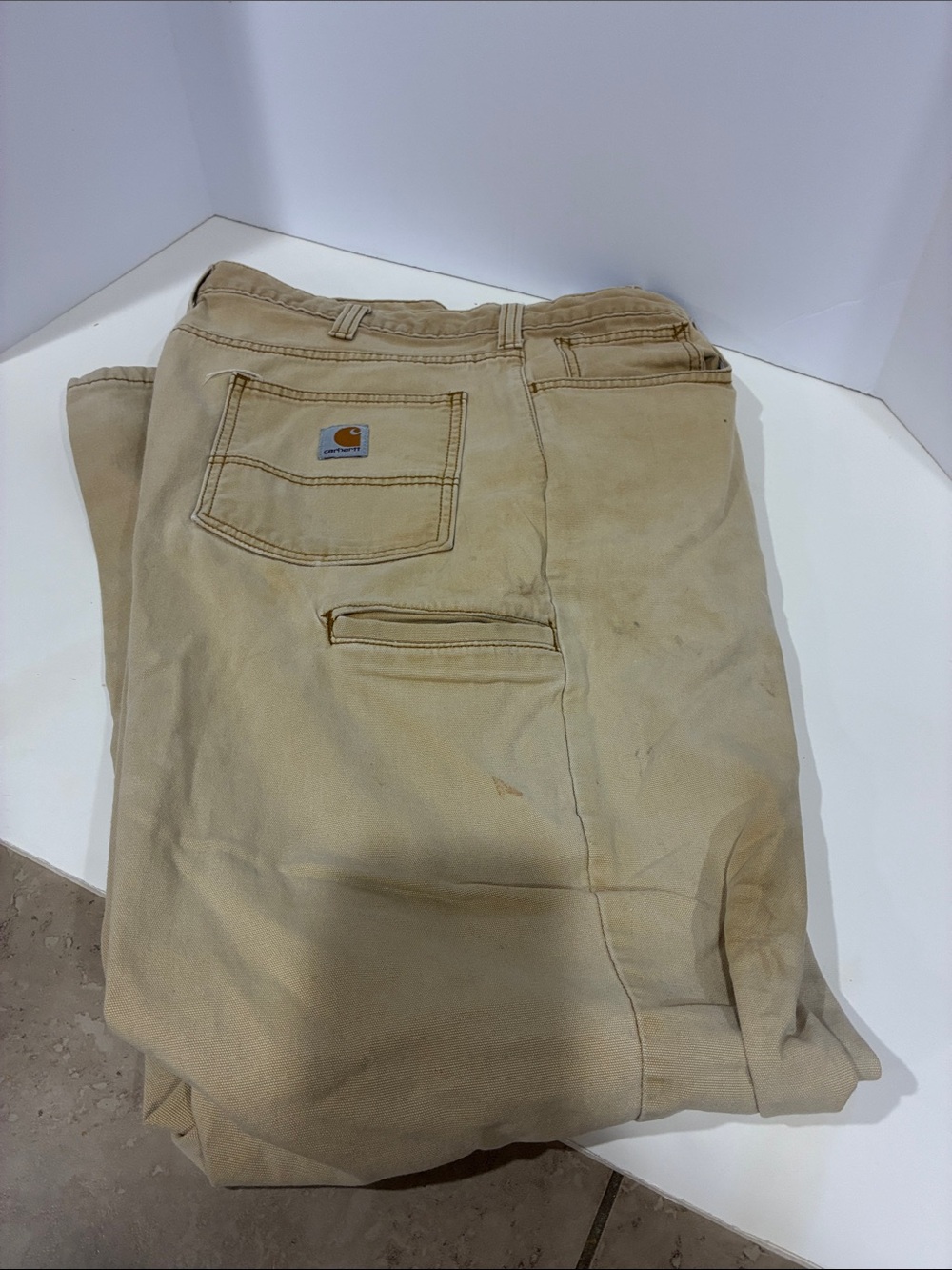 Carhartt Men's Canvas Chinos in Tan